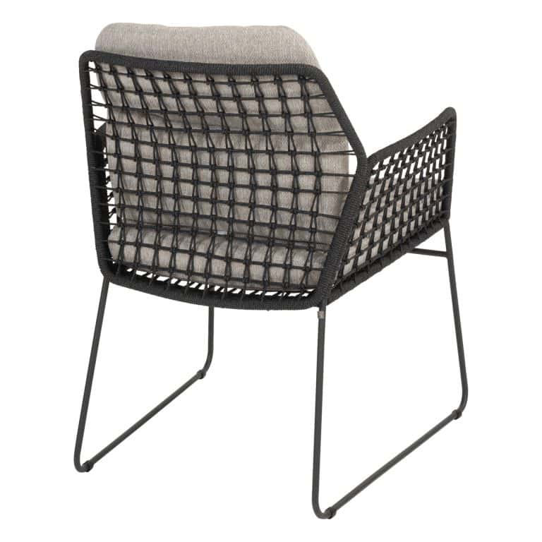 Taste 4SO Diningstoel Rhodos antraciet