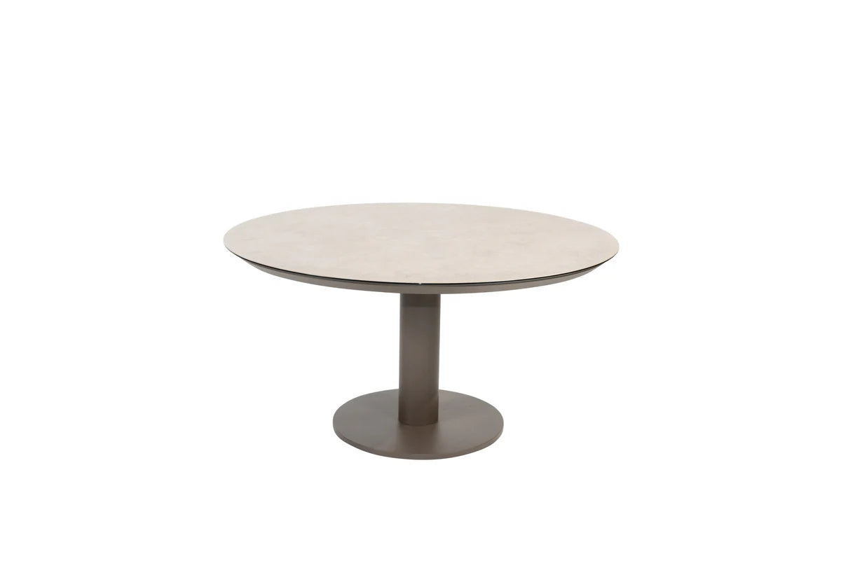Taste 4SO Low Diningset Cannes terre-Sarah ø130cm 5-delig