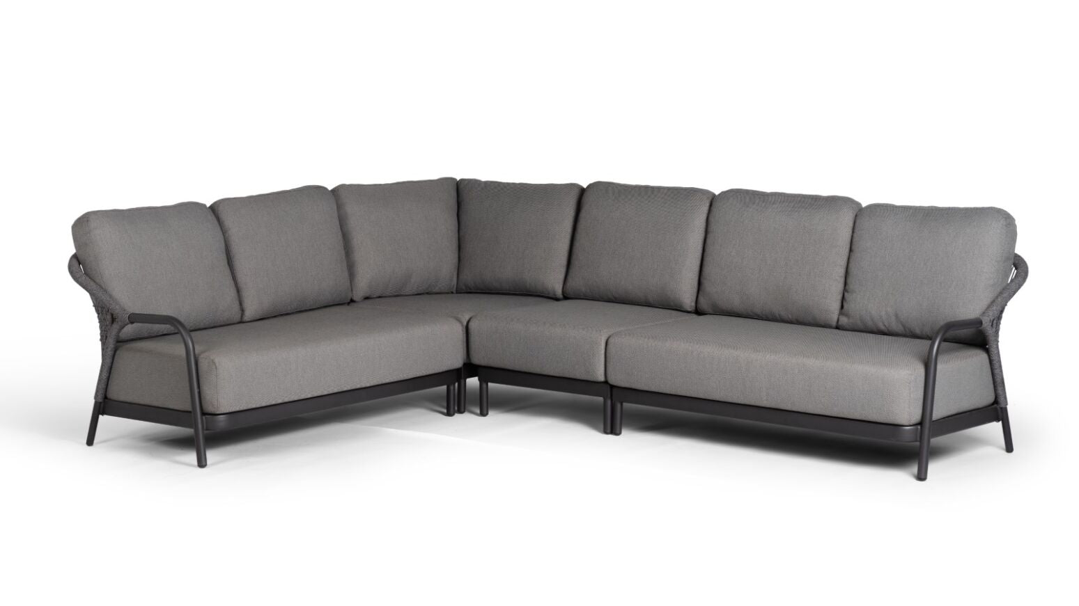 Tierra Outdoor Lounge Ecke Fiona 4-teilig anthrazit