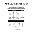 Coolfit Driehoek 3,6 x 3,6 x 3,6m, Zand