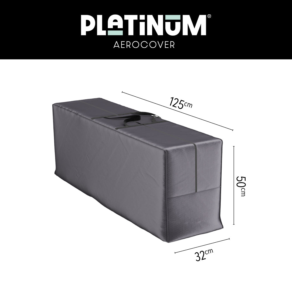 Platin-Kissentasche 125x32xH50