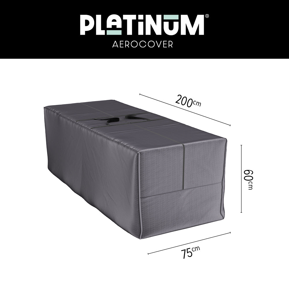 Platin-Kissentasche 200x75xH60