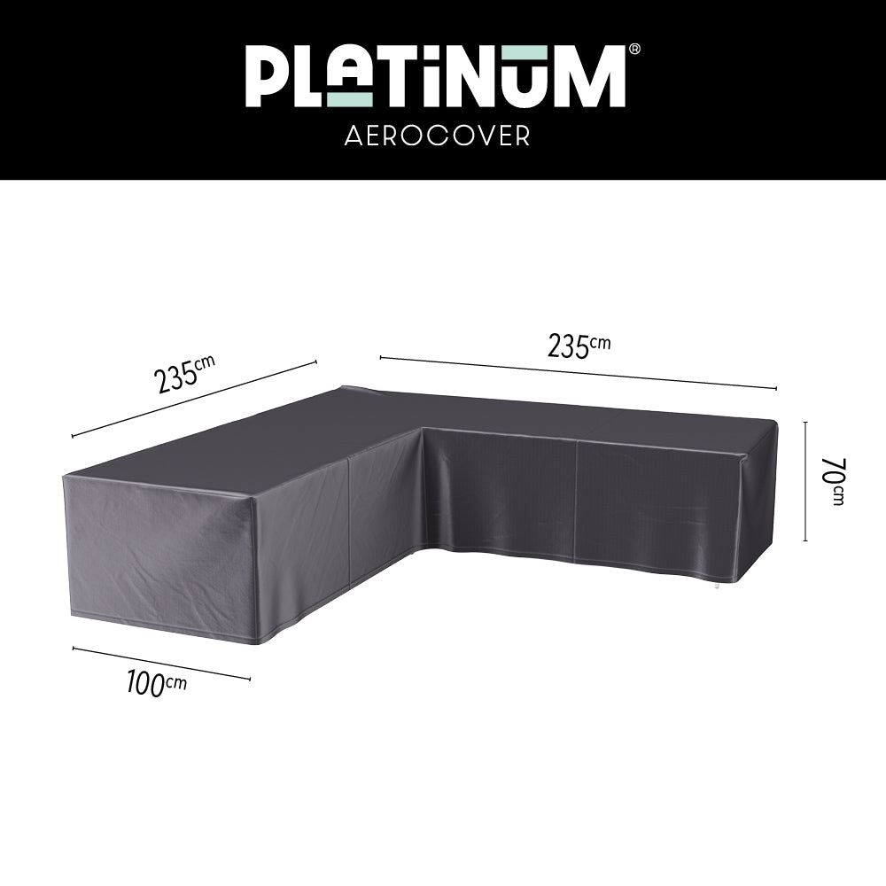 Platinum Lounge-Set-Bezug, Eckset 235 x 235 x 100 x H70