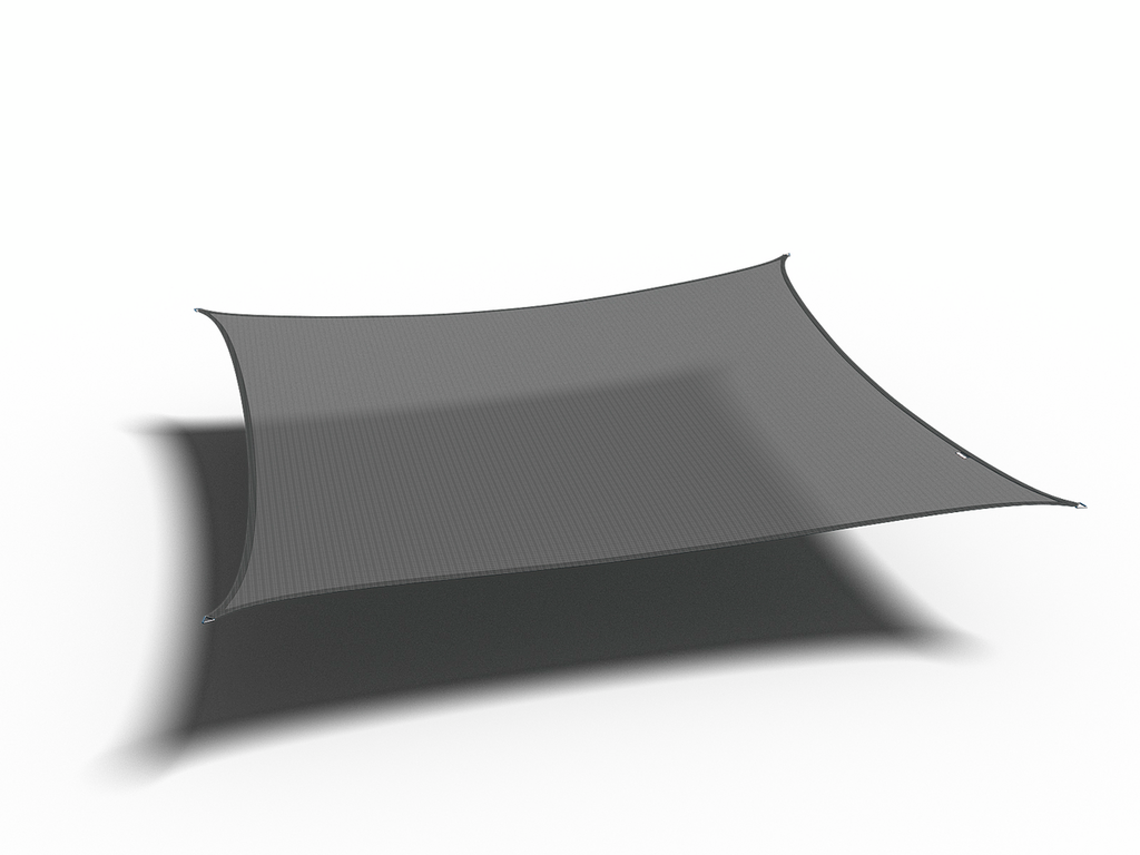 Coolfit Square 3,6 x 3,6 x 3,6 x 3,6 m, Anthrazit