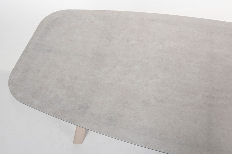 4 Seasons Outdoor Diningset Fabrice latte-Manolo 240x103cm 7-delig