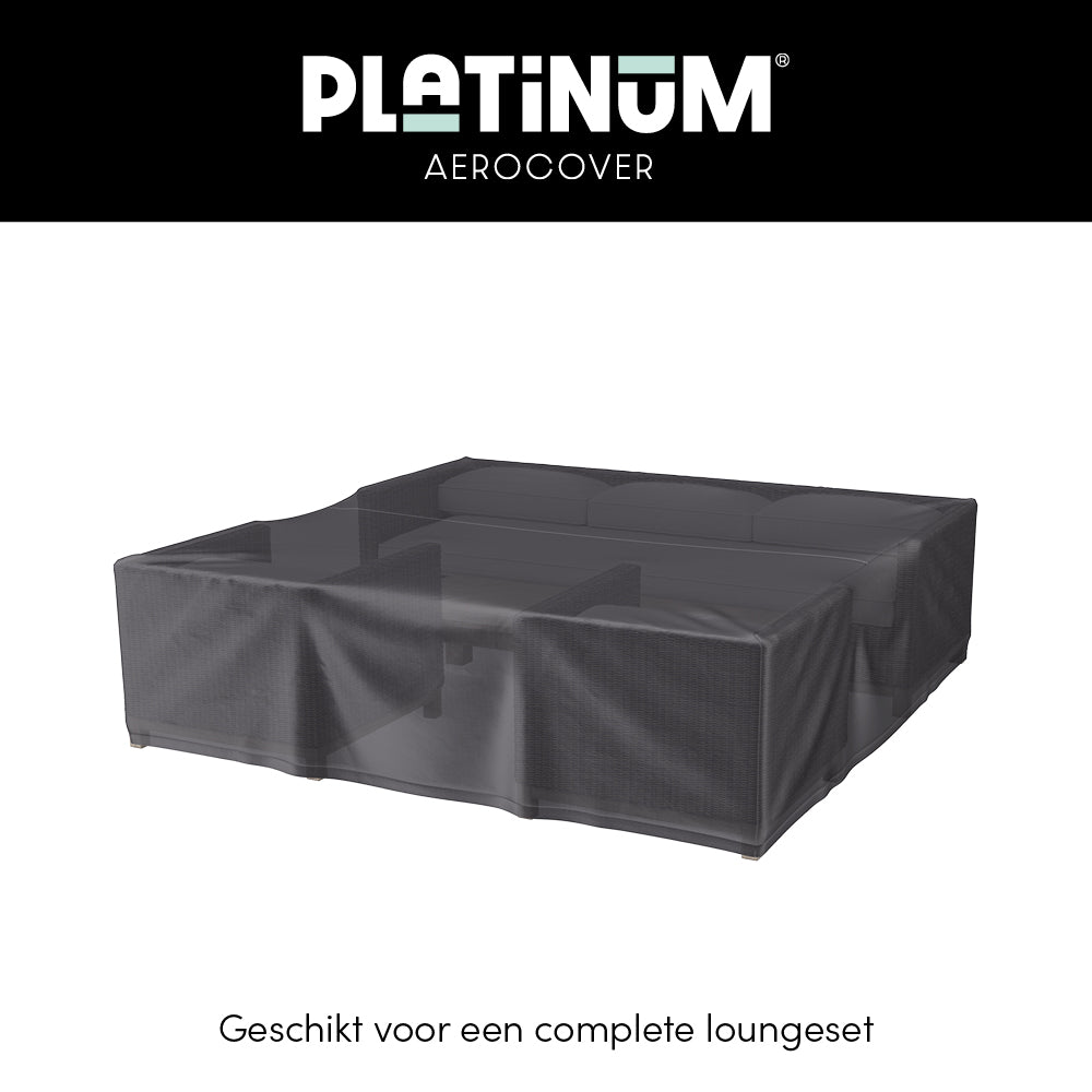 Platinum Lounge-Set-Bezug, Eckset 255 x 255 x 100 x H70