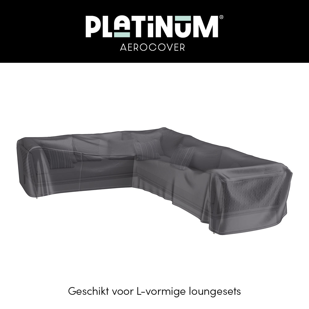 Platinum Lounge Set Bezug Eckset links 330x255x100xH70