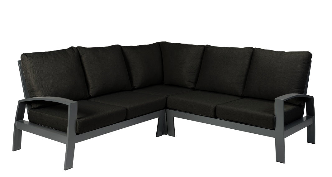 Tierra Outdoor Valencia Lounge-Ecke 3-teilig schwarz