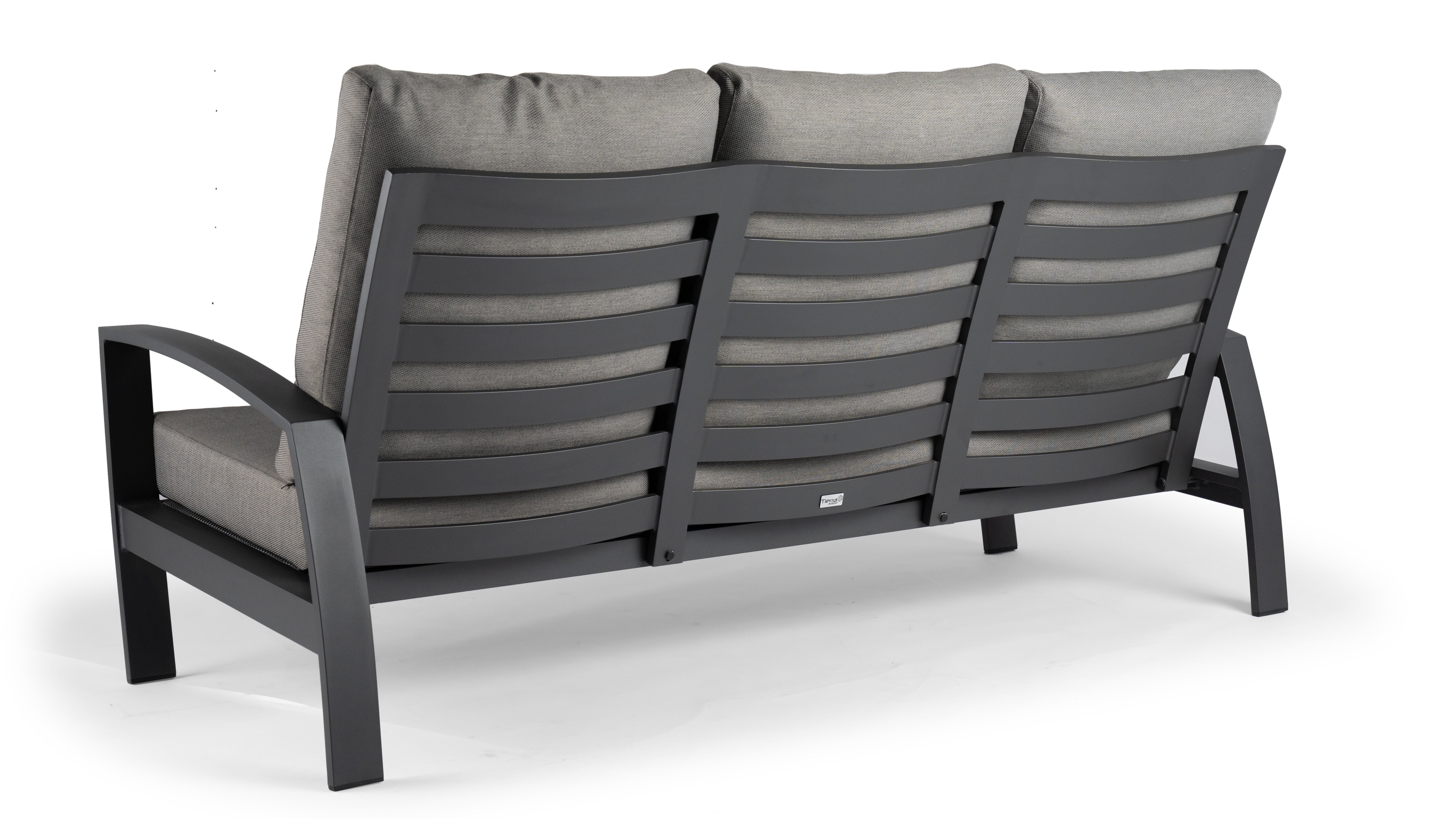 Tierra Outdoor Lounge Sofa 3-Sitzer Valencia anthrazit