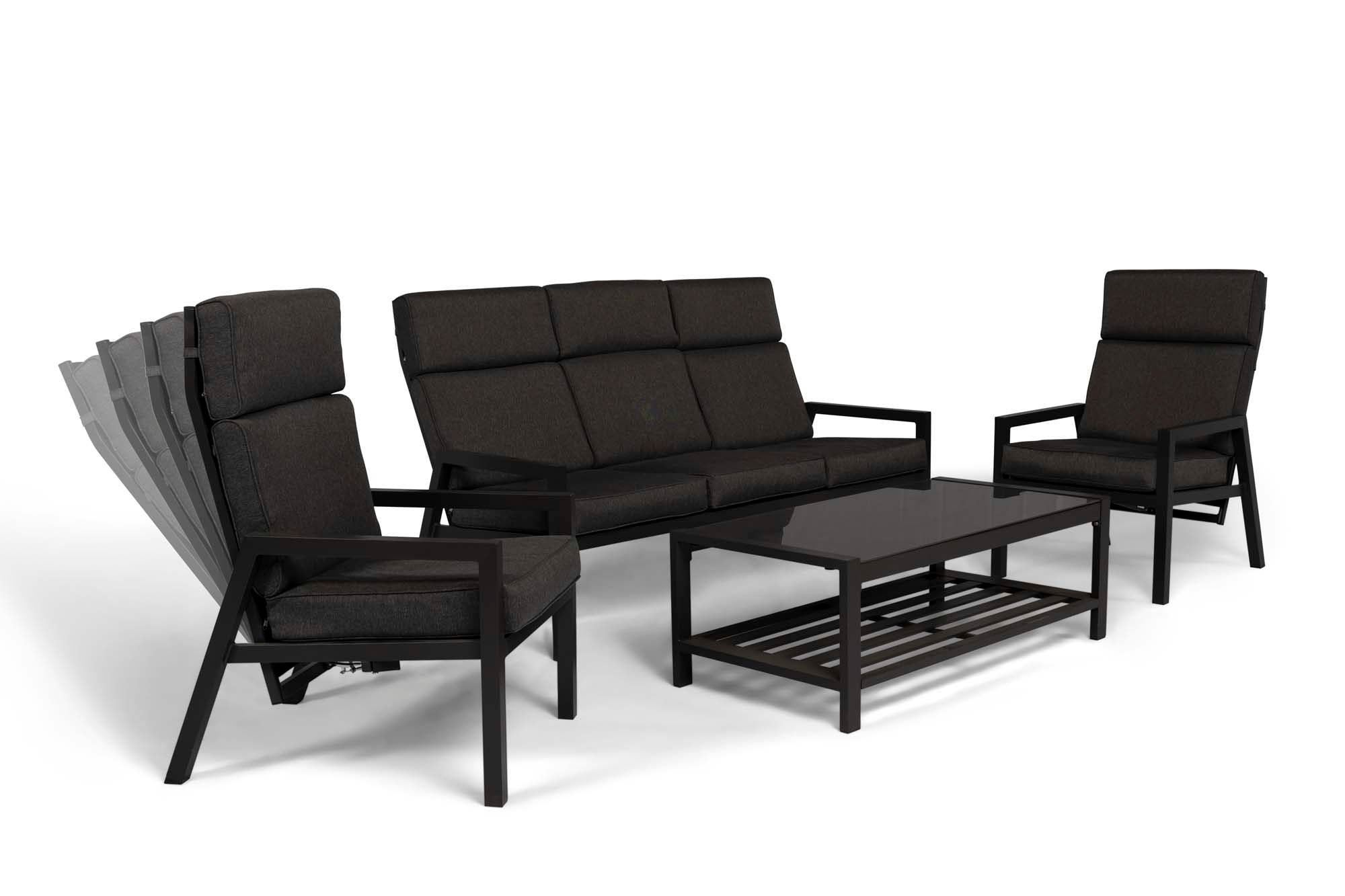 Tierra Outdoor Lounge-Set Campo 4-teilig