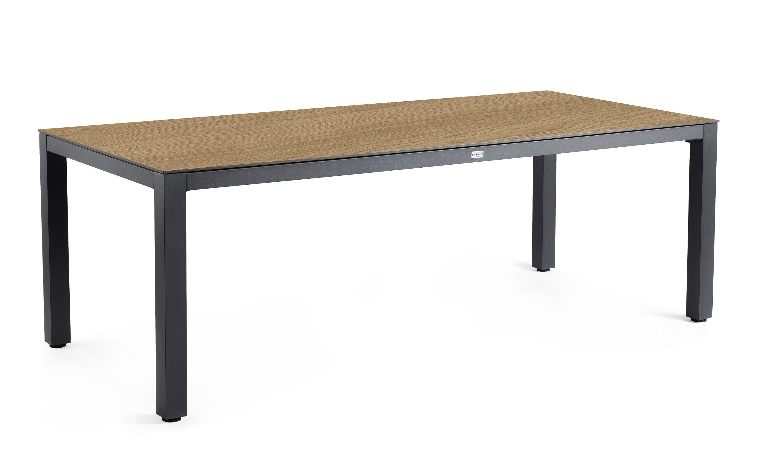 Tierra Outdoor Diningtafel Briga charcoal-bergamo 240x100cm