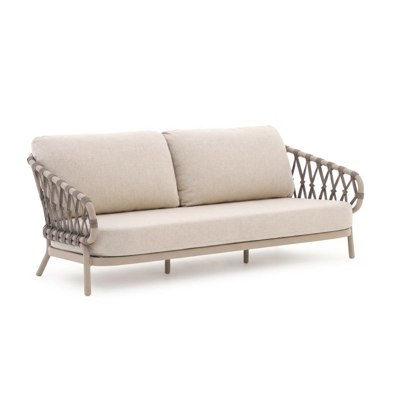 Tierra Outdoor Natal Loungebank 3-zits champagne