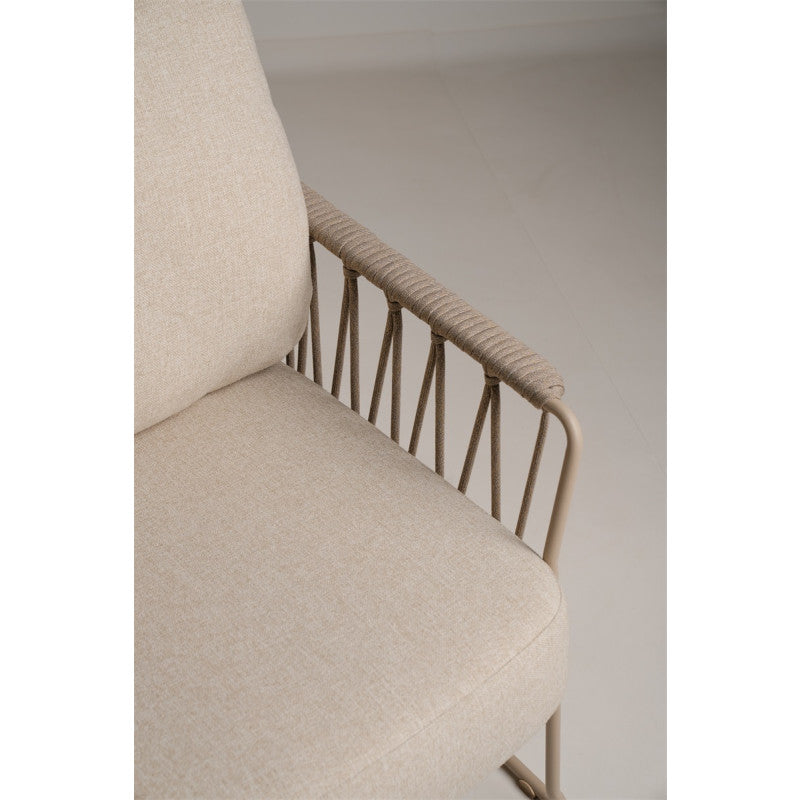 Tierra Outdoor Rivera Loungestoel champagne