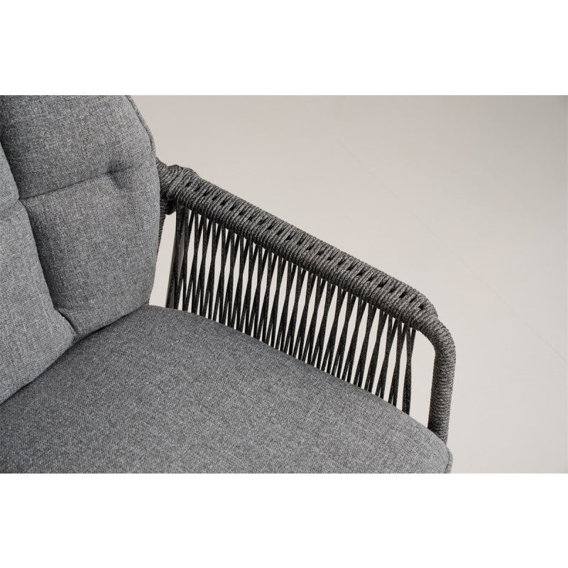 Tierra Outdoor Rivera Diningstoel mountain grey