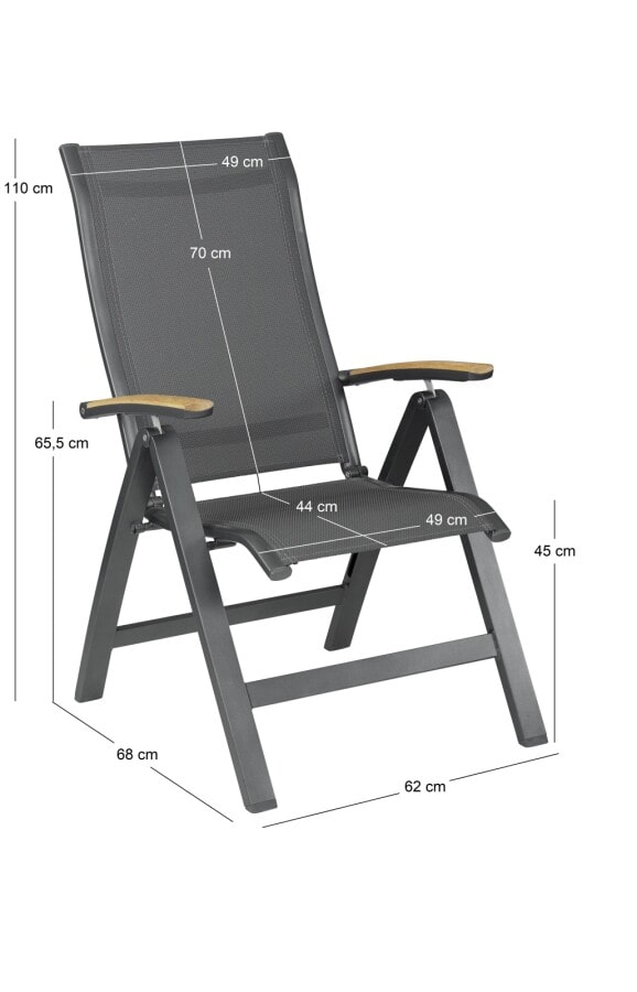 Kettler Altura Relaxsessel Teak