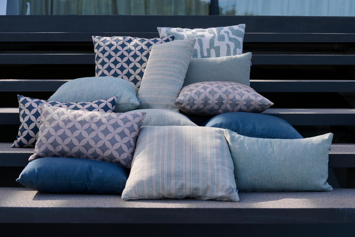 Hartman Zita Blue 50x50x16cm Dekokissen