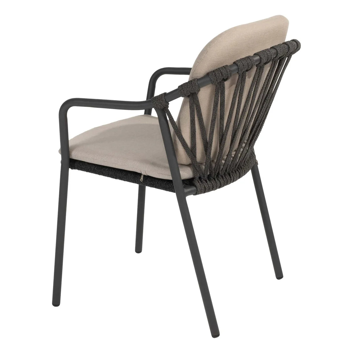 Taste 4SO Diningset Manitoba Antraciet-Manolo 240x103cm 7-delig