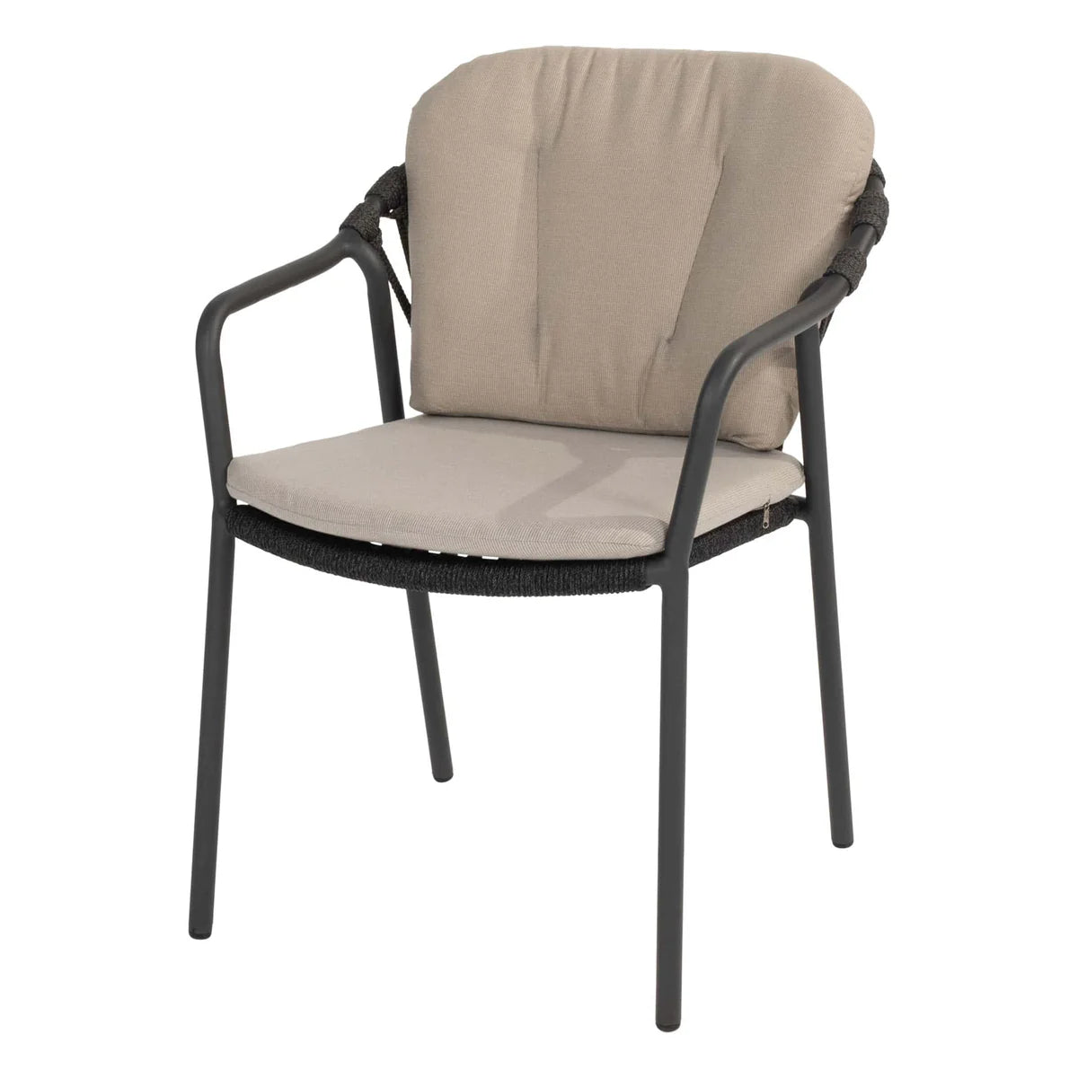 Taste 4SO Diningset Manitoba Antraciet-Manolo 240x103cm 7-delig