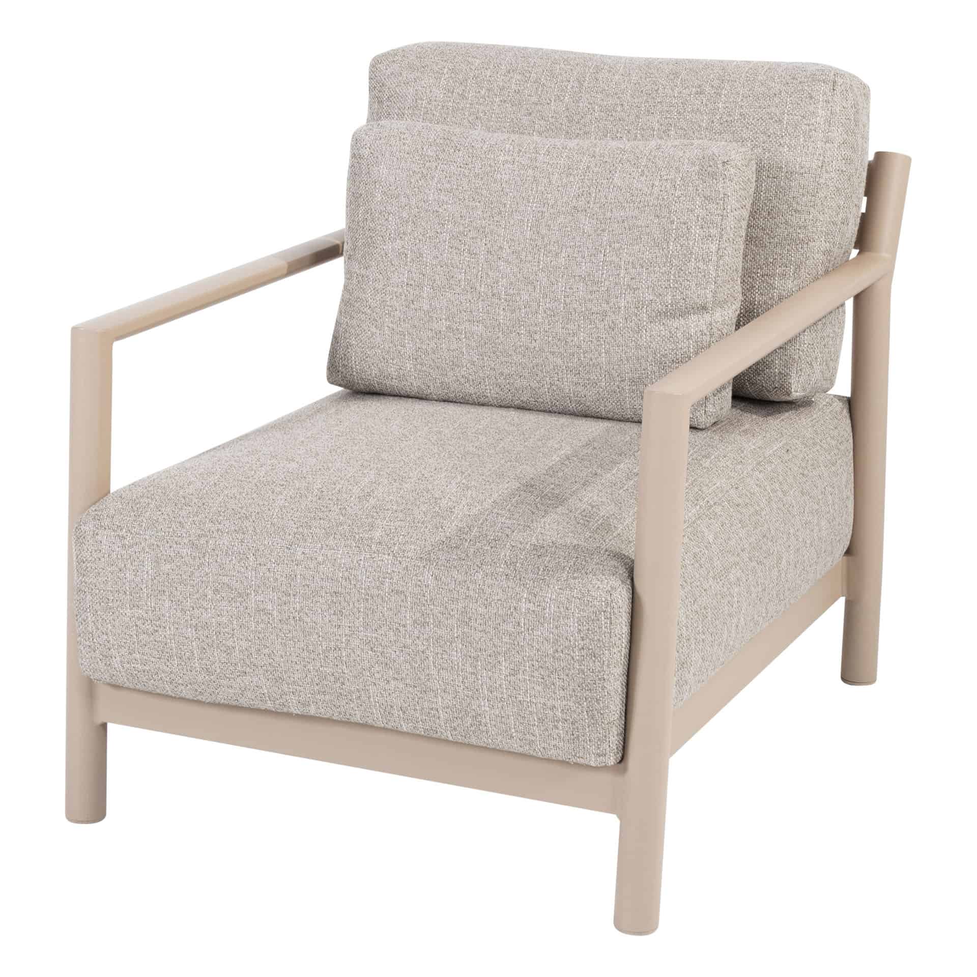 4 Seasons Outdoor Mykonos loungestoel latte